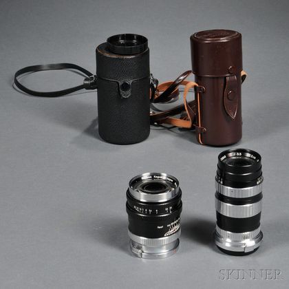 Two Lenses for Nikon Rangefinder Camera