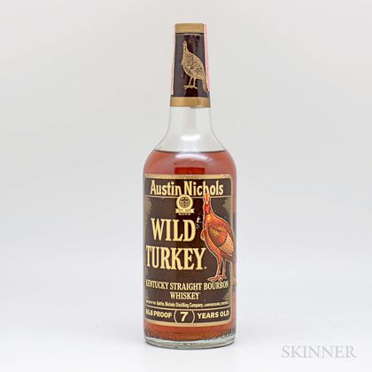Wild Turkey 7 Years Old, 1 4/5 quart bottle 
