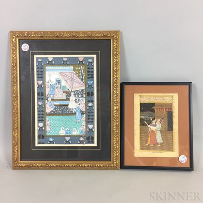 Two Miniature Paintings