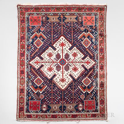 Two Caucasian-style Rugs