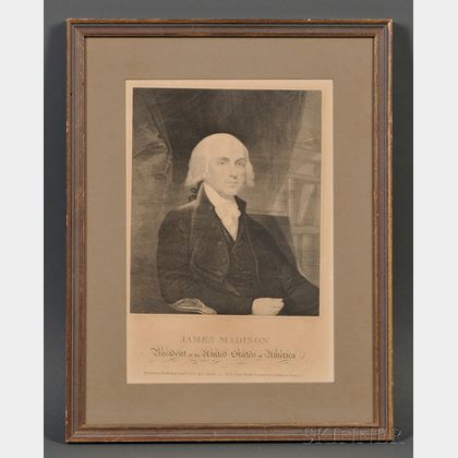 After Gilbert Stuart (American, 1755-1828) James Madison