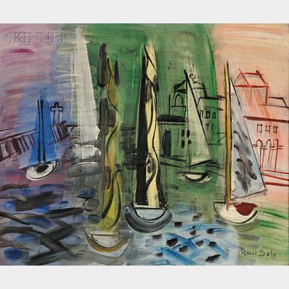 Raoul Dufy (French, 1877-1953) Régates à Trouville