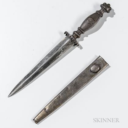 Small Silver-plated Dirk