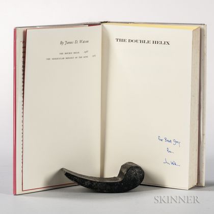 Watson, James D. (b. 1928) The Double Helix , First Edition, Signed Presentation Copy.