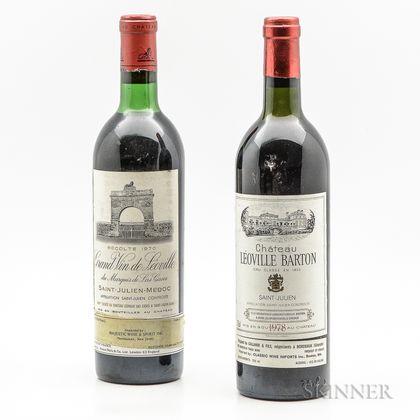 Mixed St. Julien Wines, 2 bottles 
