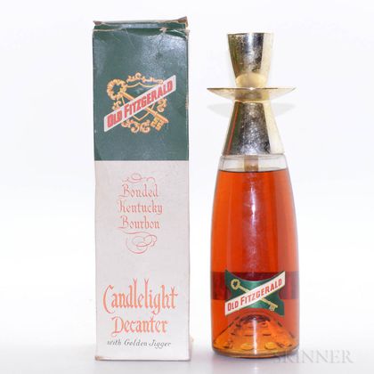 Old Fitzgerald Candlelight Decanter 6 Years Old 1949, 1 4/5 quart bottle (oc) 