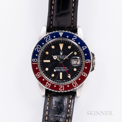 Rolex GMT Master Reference 1675 Wristwatch