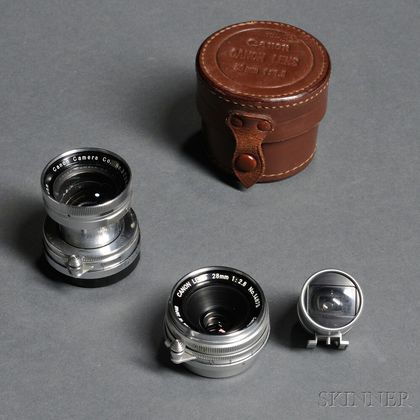 Two Canon Rangefinder Lenses