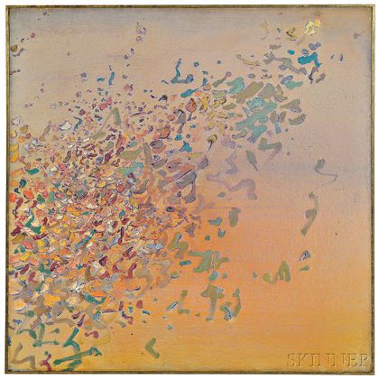 György Kepes (Hungarian/American, 1906-2001) Painting Opalescent Haze