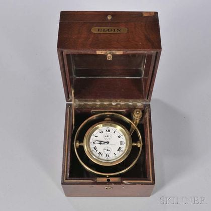 Elgin "Father Time" Marine Chronometer