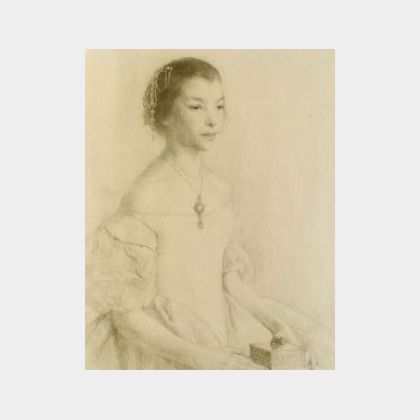 Lilian Westcott Hale (American, 1881-1963) Russian Countess