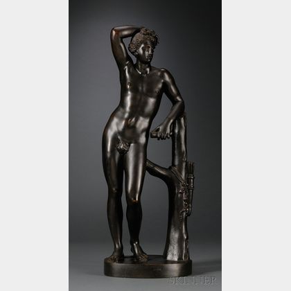 Grand Tour Bronze Figure of Apollo