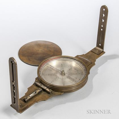 Joseph Farr Surveyor's Vernier Compass