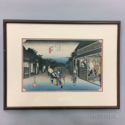 Utagawa Hiroshige (1797-1858),Goyu , 