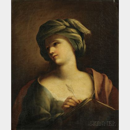 Italian School, 19th Century, After Guercino (Italian, 1591-1666) Portrait of a Sybil