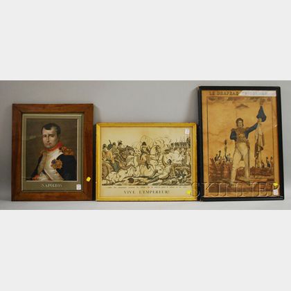 Six Napoleon-themed Prints
