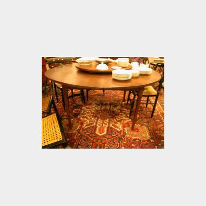 Provincial Round Dining Table with Lazy Susan. 