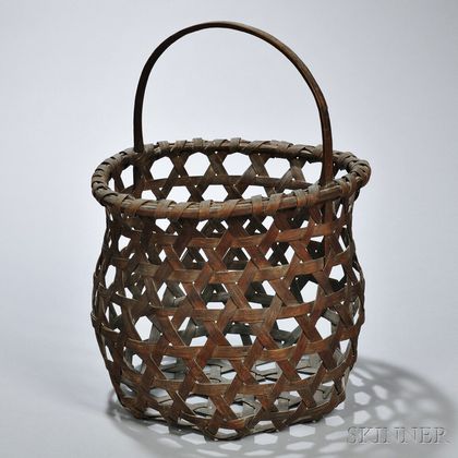 Woven Splint Cheese Weave Clam Basket