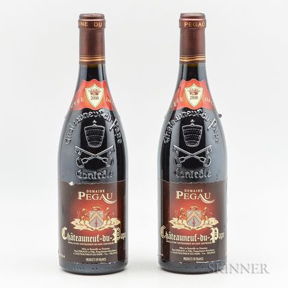 Domaine Pegau Chateauneuf du Pape Cuvee da Capo 2000, 2 bottles 