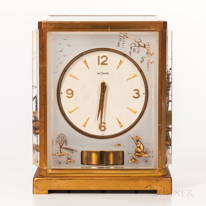 LeCoultre & Cie. Lucite Atmos "Marina" Clock