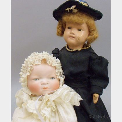 Two Early 20th Century Dolls
