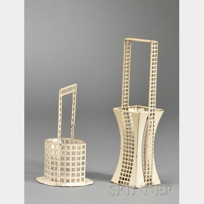 Flower Baskets, Design Attributed to Josef Hoffmann