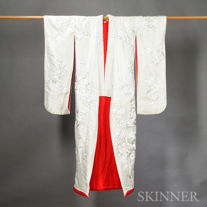 Silk Brocade Wedding Kimono