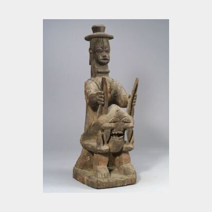 African Carved Wood Sculpture