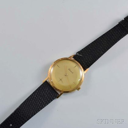 18kt Gold Swiss Man's Wristwatch