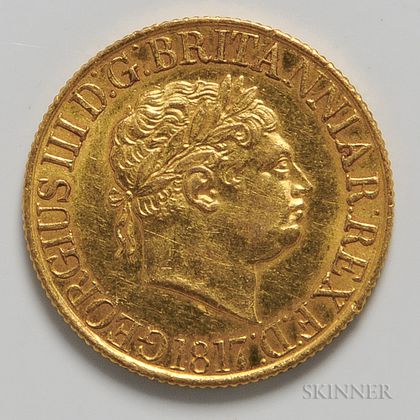 1817 British Gold Sovereign