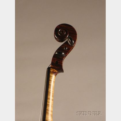 American Violin, George H. Channel, Lewiston, 1925