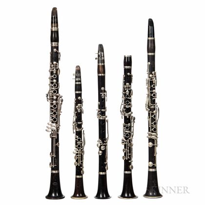 Large Group of Clarinets