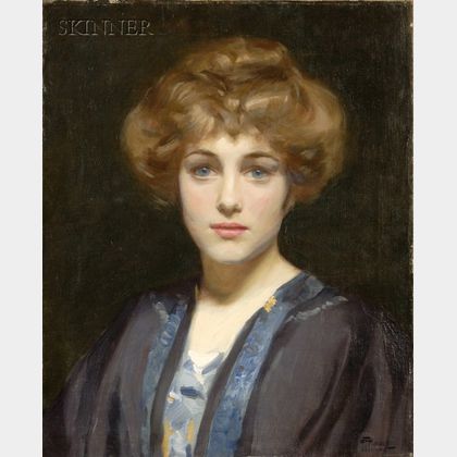 Richard Field Maynard (American, 1875-1968 ) Portrait of a Woman