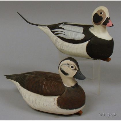 Pair of Old Squaw Decoys