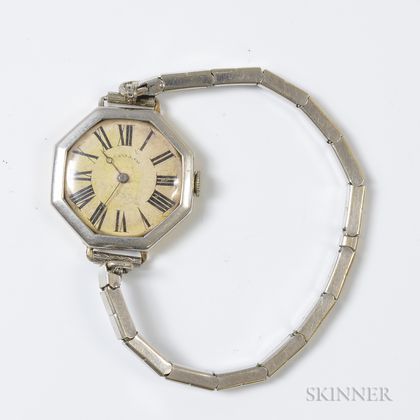 Tiffany & Co. Art Deco 14kt Bicolor Gold Lady's Wristwatch