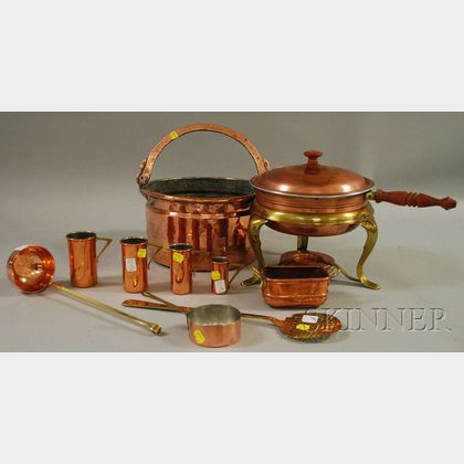 Ten Copper Cooking Items