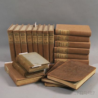 Elbert Hubbard (1856-1915) Twenty Related Volumes: