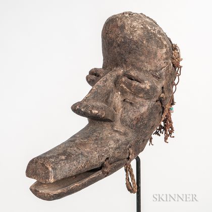 Dan-style Carved Wood Mask