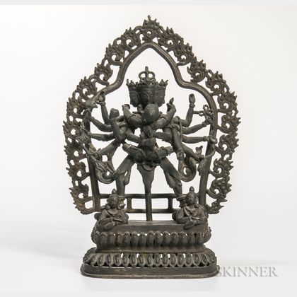 Bronze Figure of Chakrasamvara