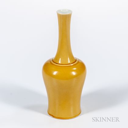 Yellow-glazed Vase