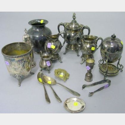 Group of Silver Plated Tableware