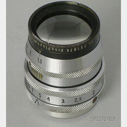 Kino-Plasmat f/1.5 5cm Lens No. 581874