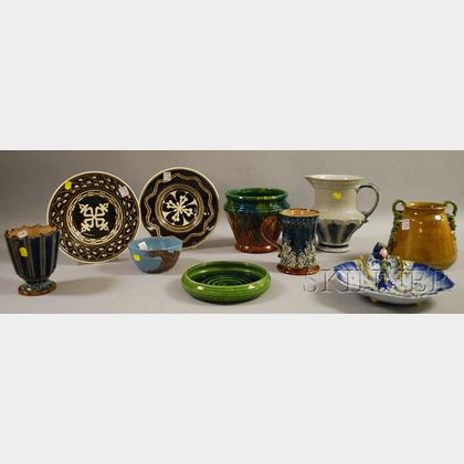 Ten Pieces of Miscellaneous Ceramics