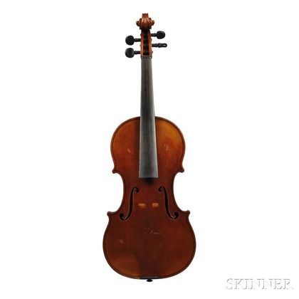 German Violin, Johannes Brückner, Markneukirchen, 1923