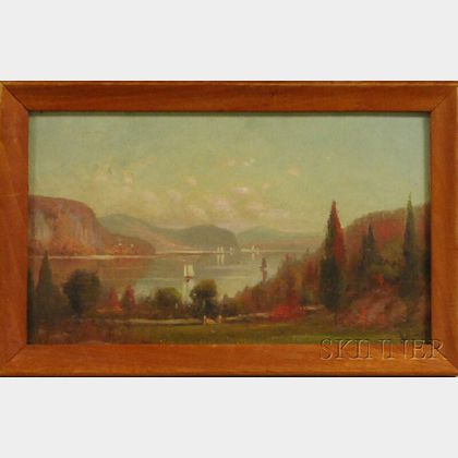 M. DeForest Bolmer (American, 1854-1910) Hudson River View