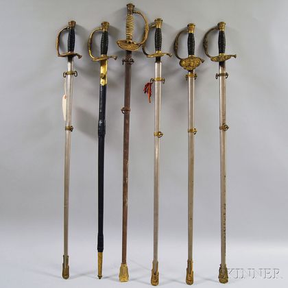 Six Assorted Swords