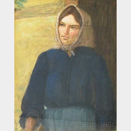 Lilla Cabot Perry (American, 1848-1933) Peasant Woman