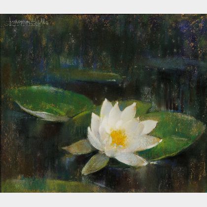 Laura Coombs Hills (American, 1859-1952) Waterlily
