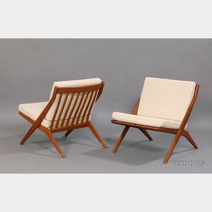 Two Dux Lounge Chairs