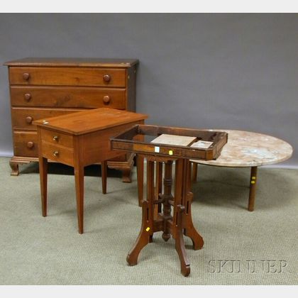 Four Pieces of Assorted Furniture